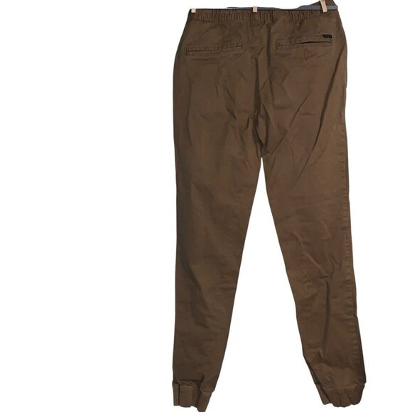 Amplify Jogger Pants‎ Mens Small Tan Flex Stretch Outdoor Preppy Adjustable - Picture 5 of 8